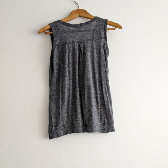 Athleta Dark Gray Layered Tank Top Size XS - Picture 4 of 8